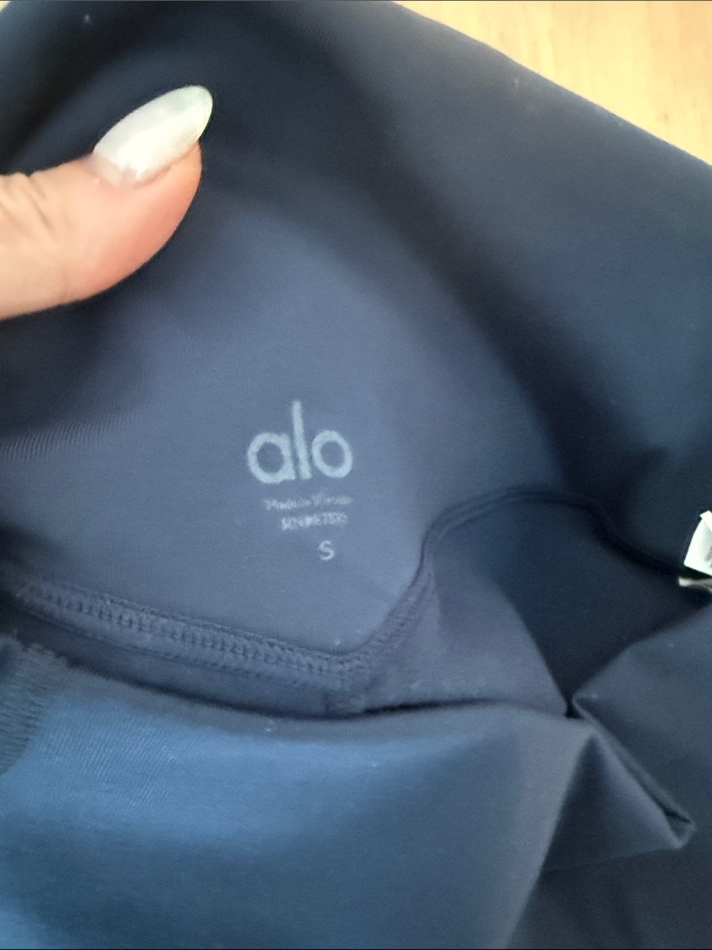 ALO Yoga Airbrush Winter Warm High Waist Nocturne Legging - Picture 3 of 5